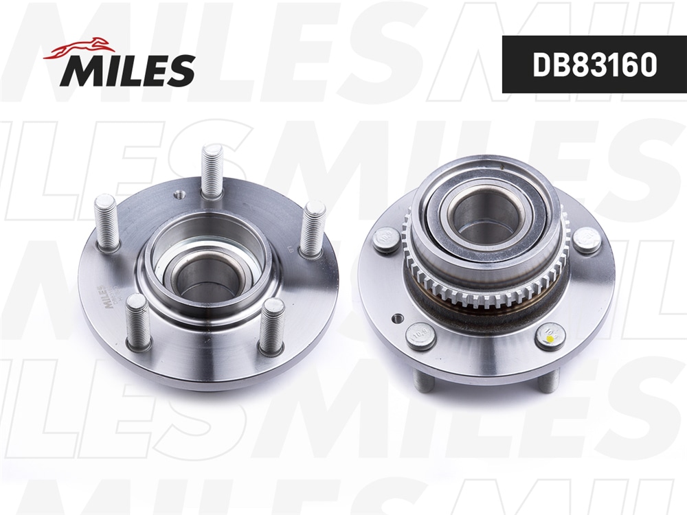 MILES DB83160 Ступица с подшипником HYUNDAI TUCSON I/KIA SPORTAGE II 04- зад. +ABS