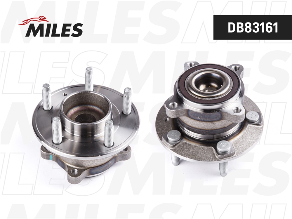 MILES DB83161 Ступица колеса задняя с подшипником OPEL ASTRA J/CHEVROLET CRUZE 16 d115x 09- (SKF VKBA7493) DB83161