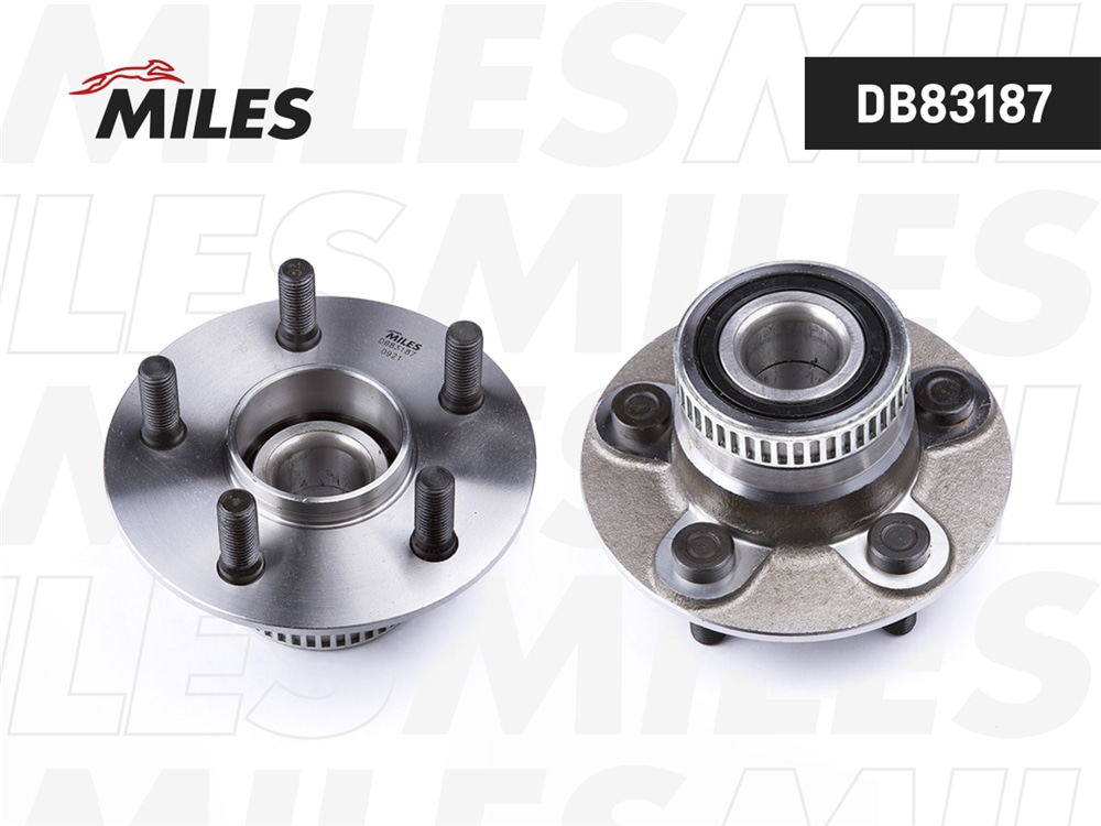MILES DB83187 Ступица колеса задняя с подшипником CHRYSLER PT CRUISER/NEON II 99-08 (SKF VKBA6588) DB83187