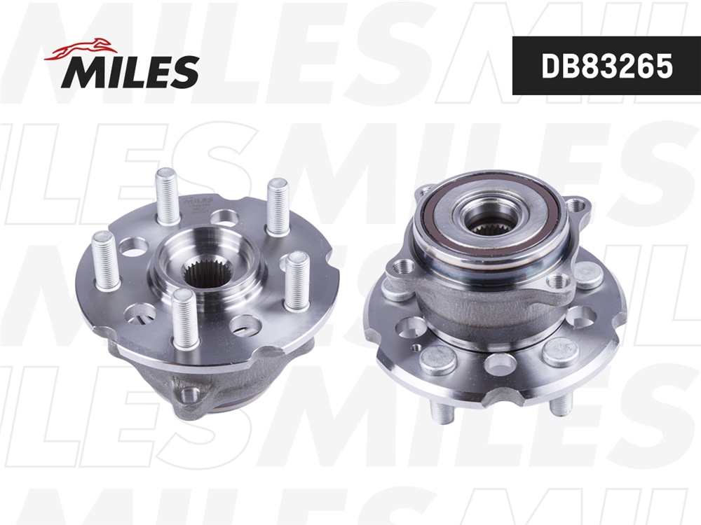 MILES DB83265 Ступица колеса задняя с подшипником HONDA PILOT/ACURA MDX 07-15 DB83265