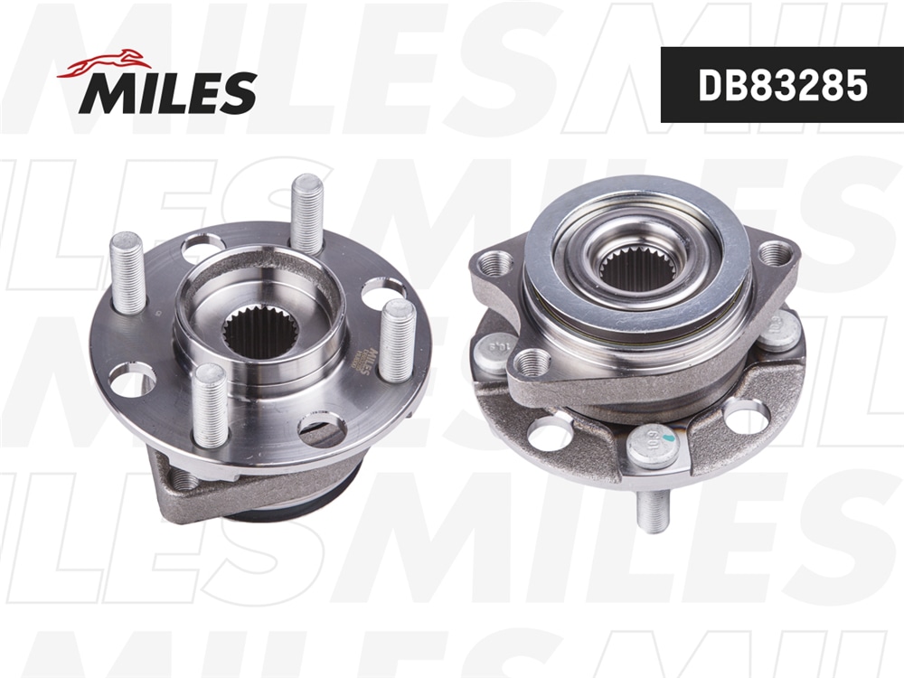 MILES DB83285 Ступица колеса передняя NISSAN TIIDA JPN MAKE C11 2005.08-2012.06 DB83285