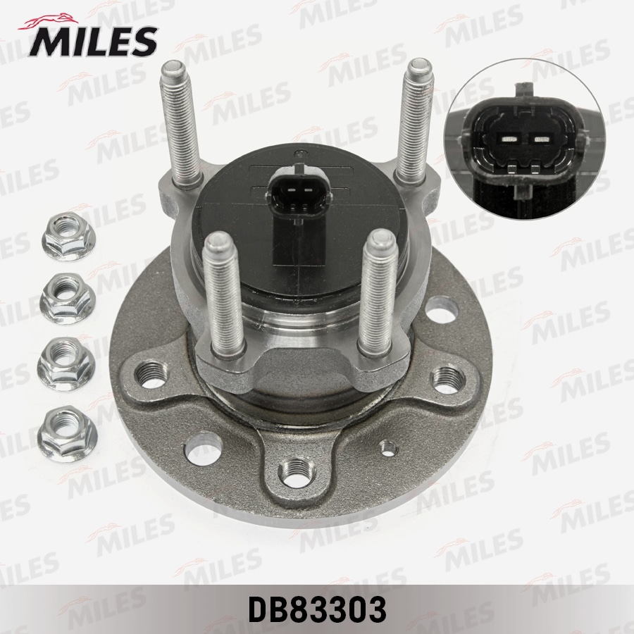 MILES DB83303 Ступица с подшипником OPEL VECTRA C 03- зад.