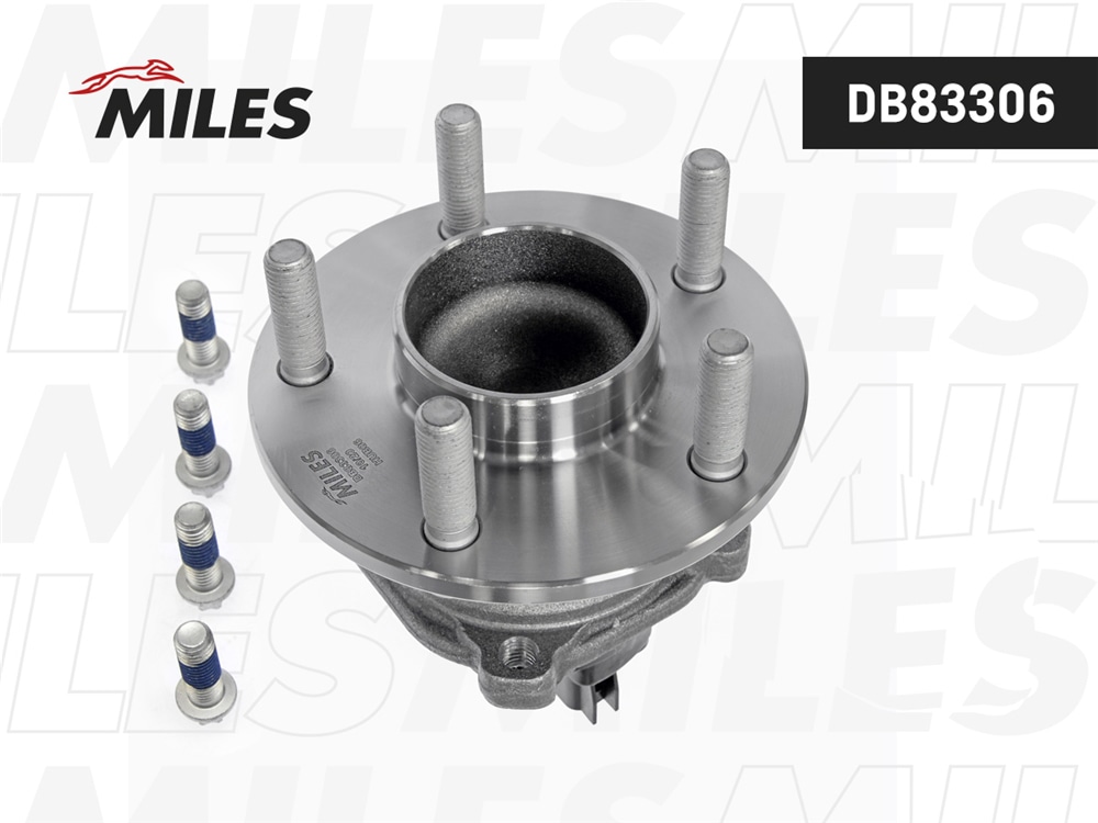 MILES DB83306 Ступица колеса задняя с подшипником VOLVO S40 II/C30/C50 04- SKF (VKBA6565) DB83306