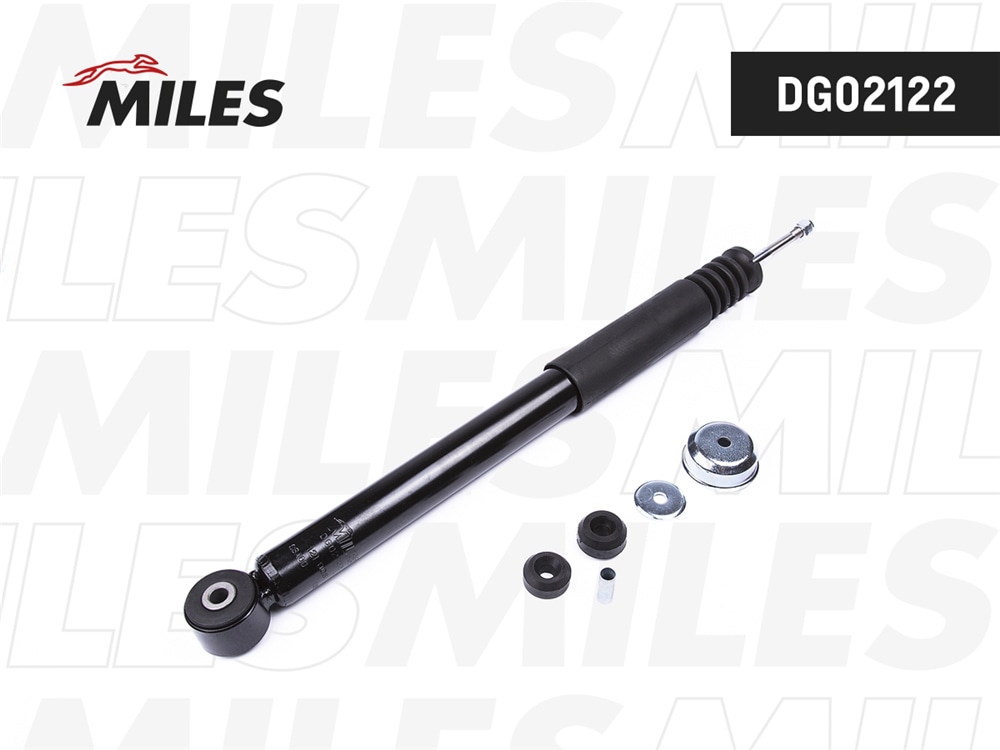MILES DG02122 Амортизатор задний левый/правый газовый RENAULT CLIO II 09/98-05/05 (TRW JGT237T) DG02122