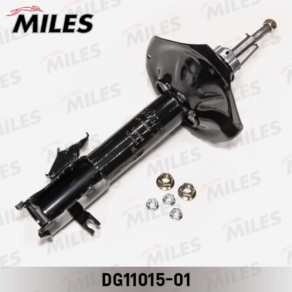 MILES DG1101501 Амортизатор NISSAN ALMERA CLASSIC B10 06-/N16 00- пер.лев.газ.