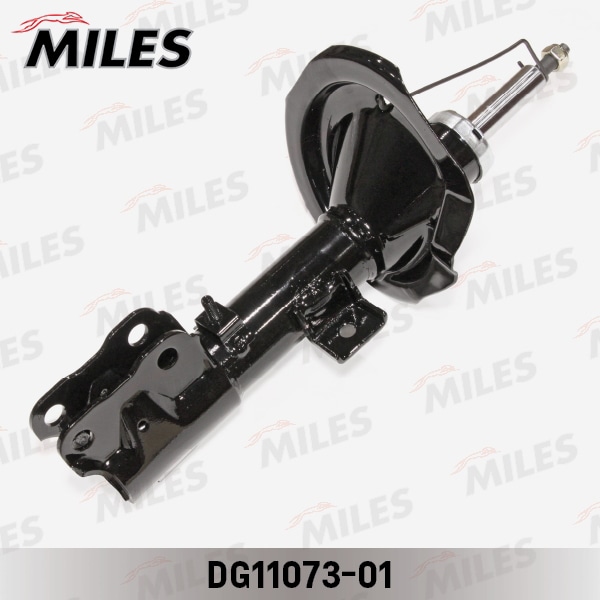 MILES DG1107301 Амортизатор MITSUBISHI LANCER 08- пер.лев.газ.R16