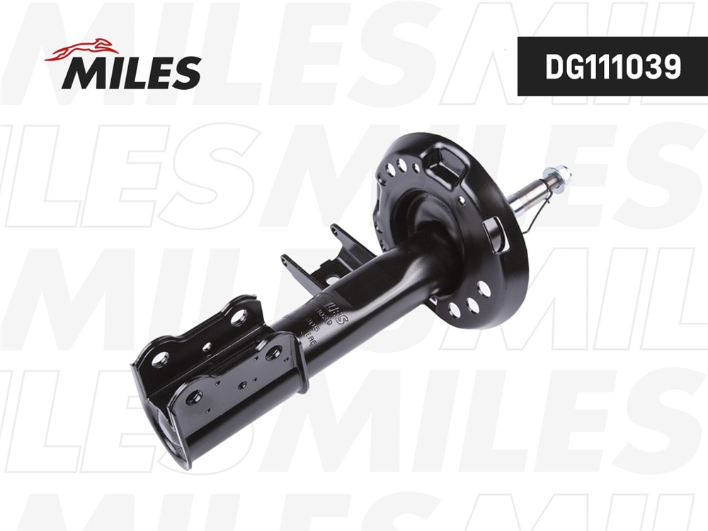 MILES DG111039 Амортизатор передний левый газовый MB CLASS W176/B-CLASS W276/CLA-CLASS X117/C117 12- (KYB 3348061) DG111039