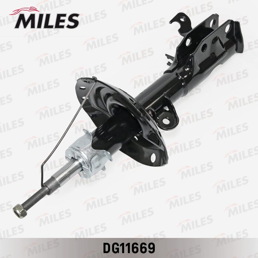 MILES DG11669 Амортизатор передний левый газовый HONDA FIT GE 10/07- (KYB 338002) DG11669