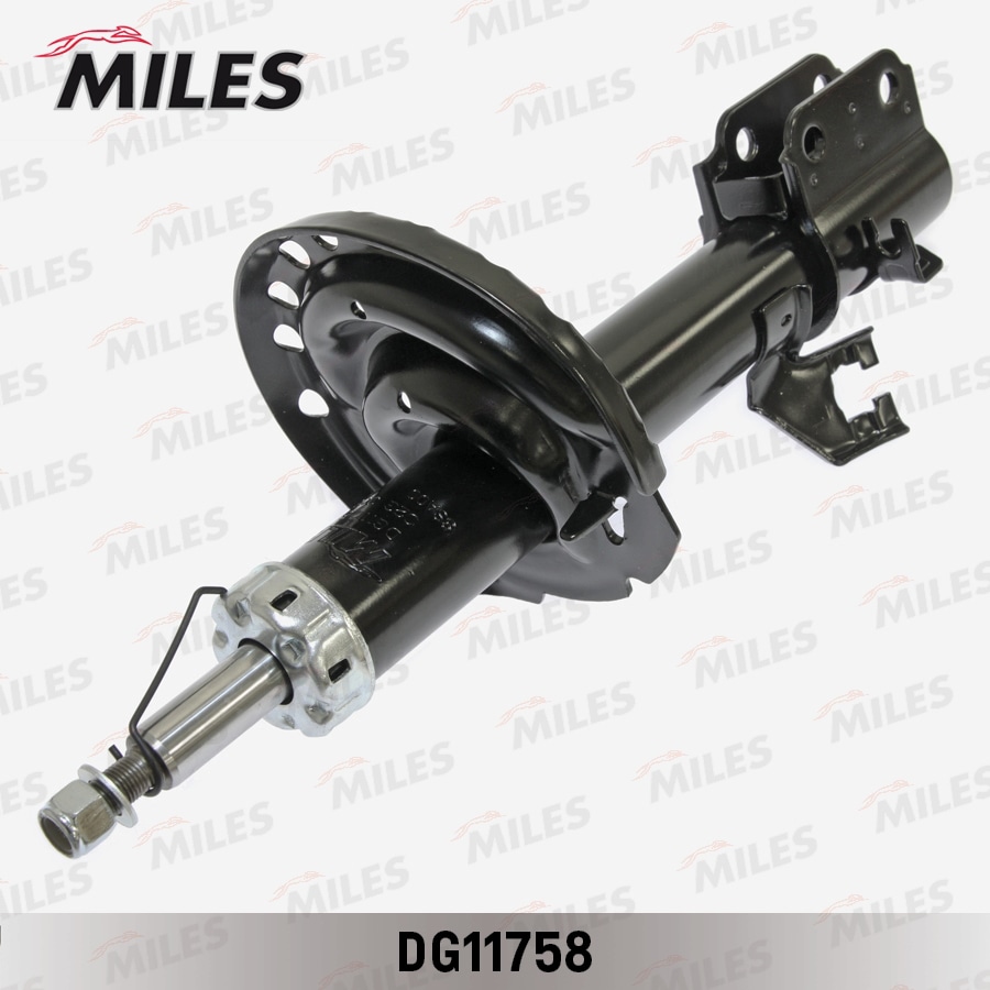 MILES DG11758 Амортизатор передний левый газовый NISSAN MICRA III K12 03-10 (KYB 333722) DG11758