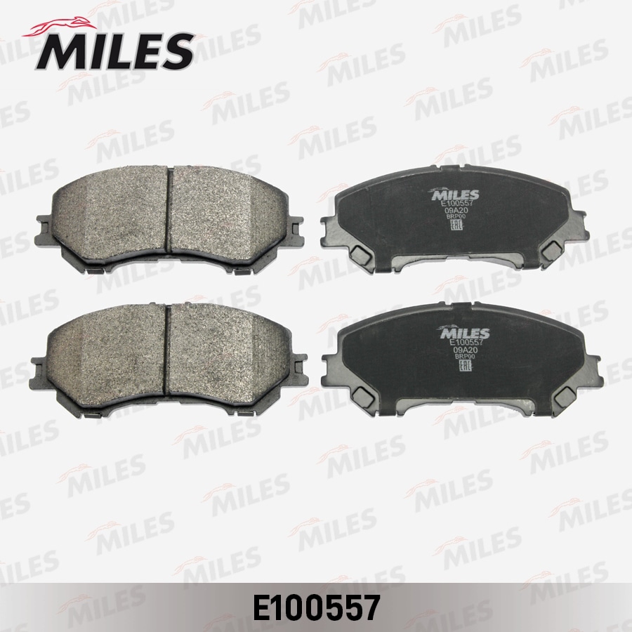 MILES E100557 Колодки тормозные дисковые передние