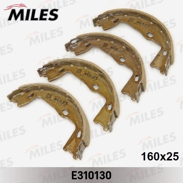 MILES E310130 Колодки стояночного тормоза OPEL ASTRA/CALIBRA/KADETT/OMEGA/VECTRA/SAAB 900/9-3/9-5 84- (TRW GS8223) E310130