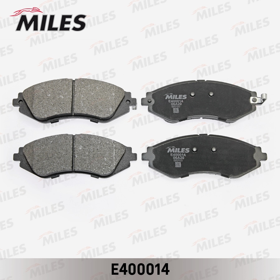 MILES E400014 Колодки тормозные передние