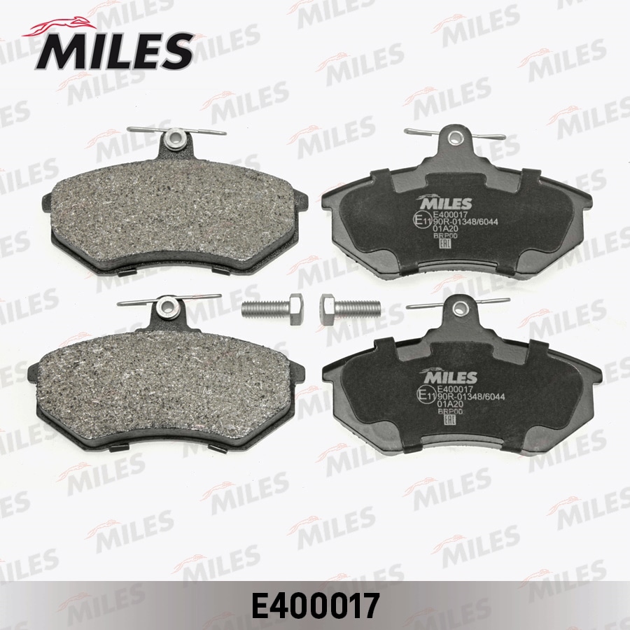 MILES E400017 Колодки тормозные передние