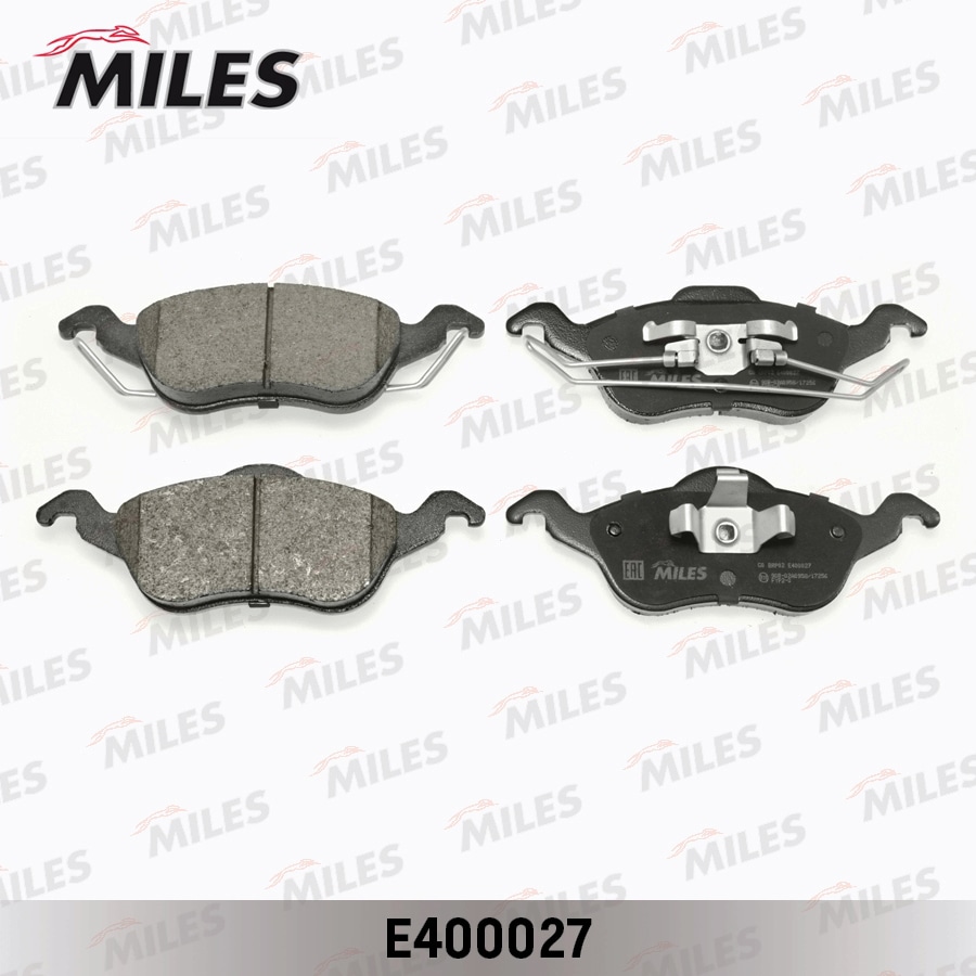 MILES E400027 Колодки тормозные передние