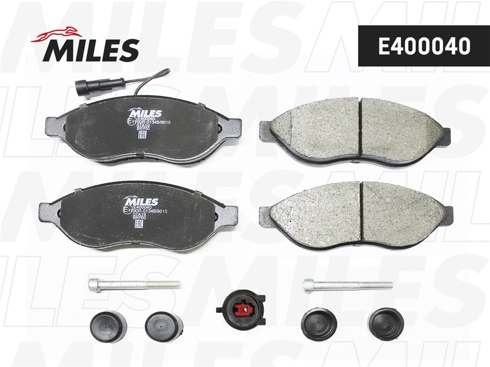 MILES E400040 Колодки тормозные передние