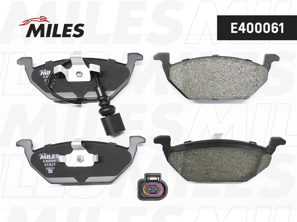 MILES E400061 Колодки тормозные передние