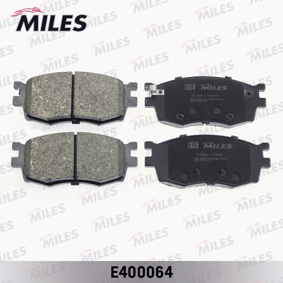 MILES E400064 Колодки тормозные передние