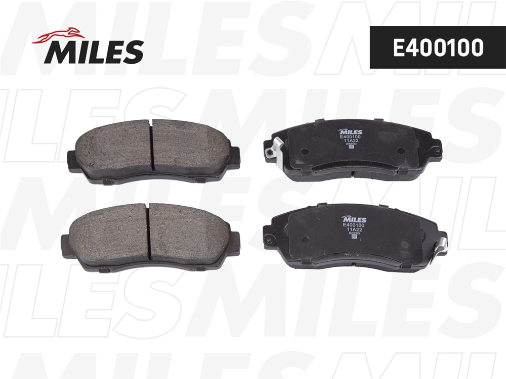 MILES E400100 Колодки тормозные HAVAL F7/HONDA CR-V 2.0-2.2 07- пер. LowMetallic