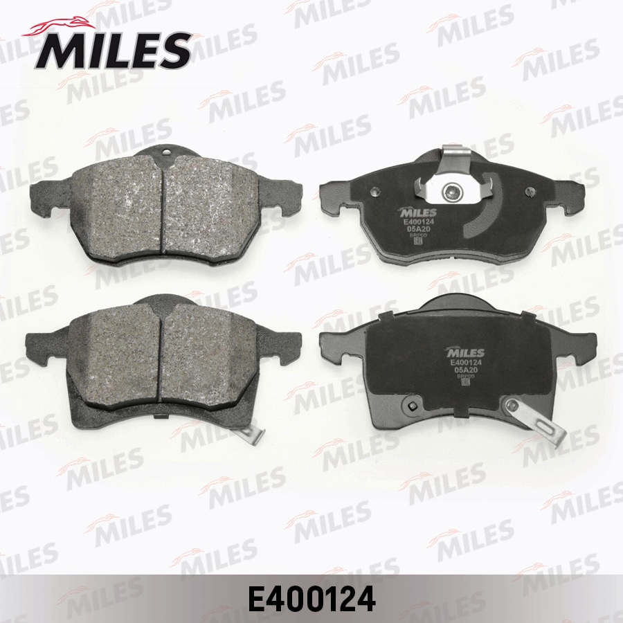 MILES E400124 Колодки тормозные дисковые передние