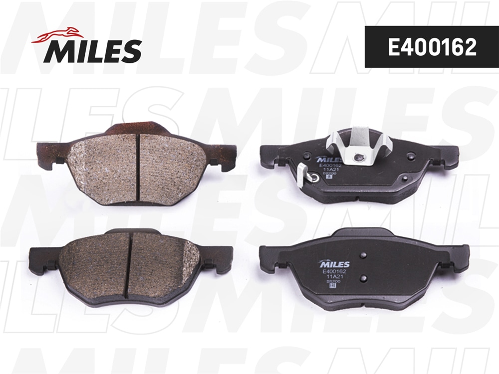 MILES E400162 Колодки тормозные дисковые передние