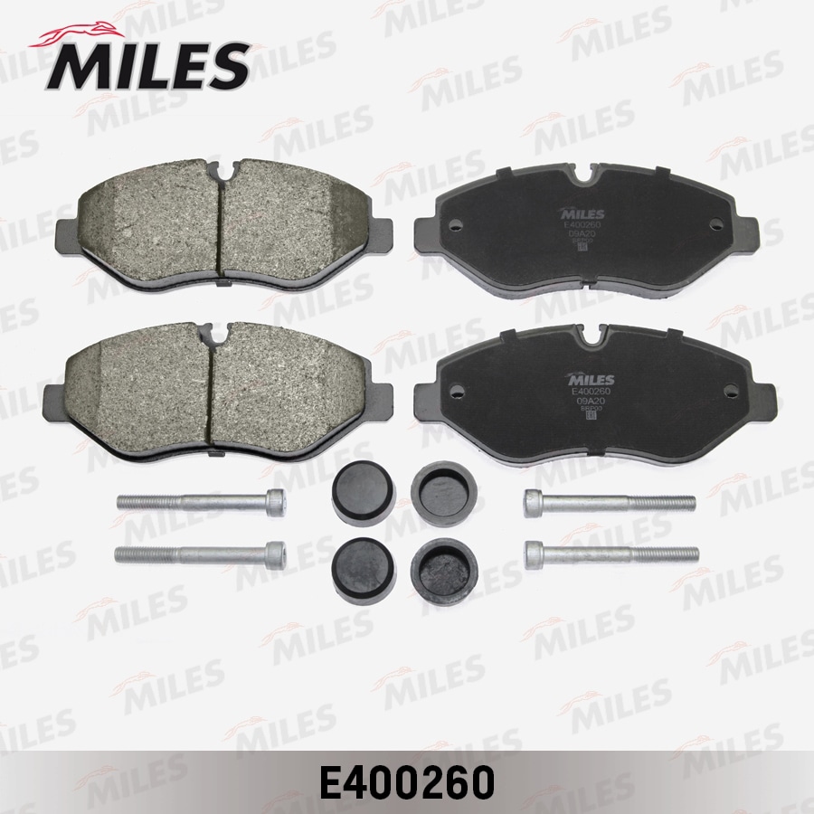 MILES E400260 Колодки тормозные дисковые передние