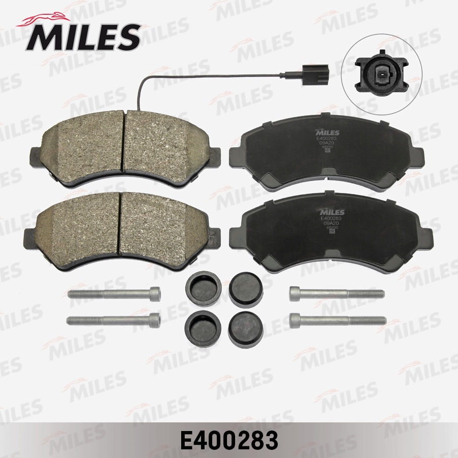 MILES E400283 Колодки тормозные дисковые передние