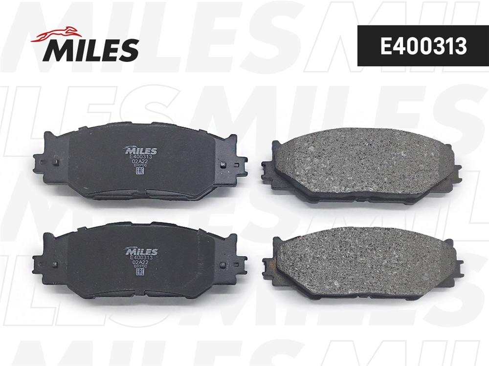 MILES E400313 Колодки тормозные LEXUS IS220/IS250 05- пер. LowMetallic
