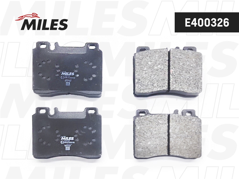 MILES E400326 Колодки тормозные дисковые передние