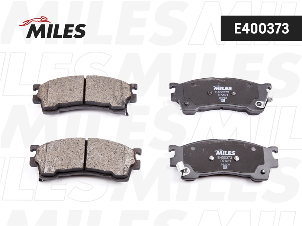 MILES E400373 Колодки тормозные дисковые передние