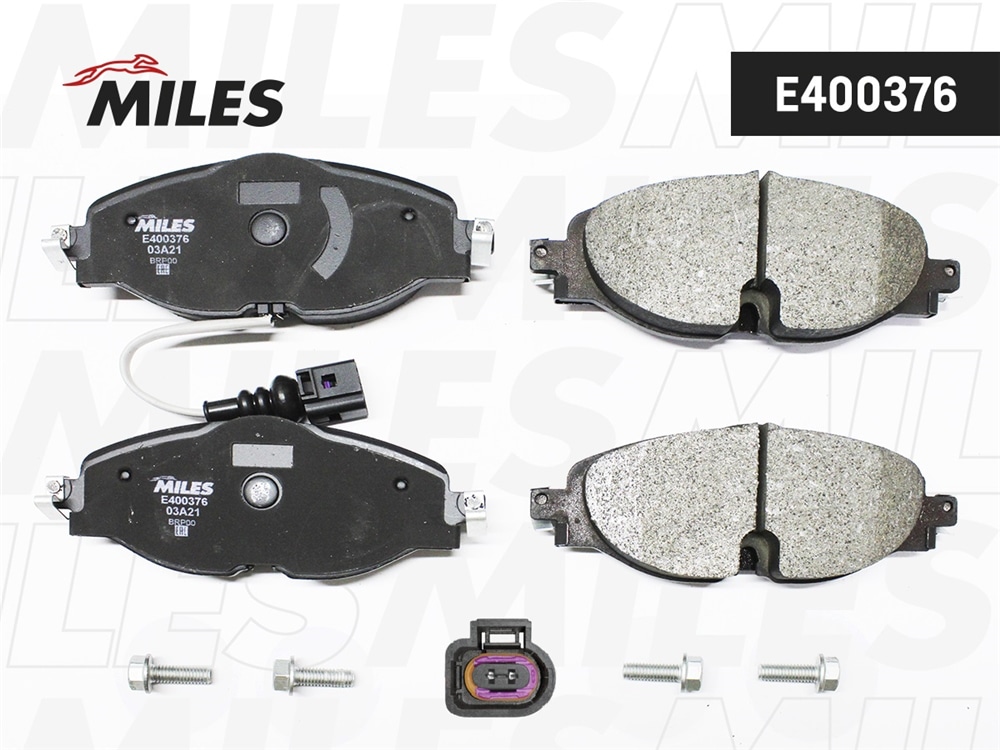 MILES E400376 Колодки тормозные дисковые передние
