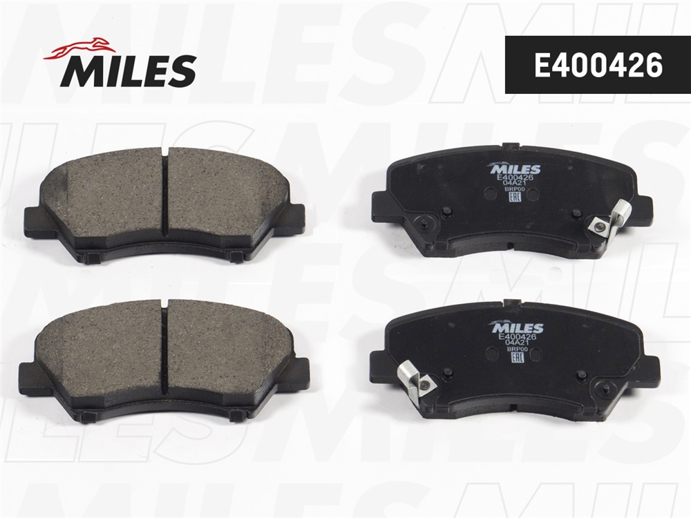 MILES E400426 Колодки тормозные HYUNDAI i30/ELANTRA 11-/CEED 12- пер. LowMetallic