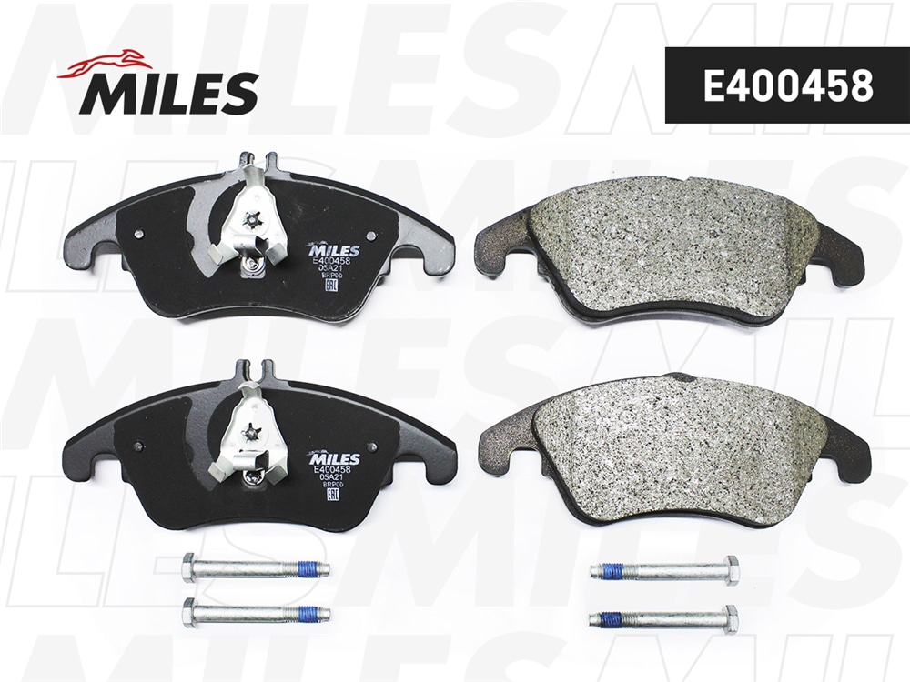 MILES E400458 Колодки тормозные MB W204/W212 (спорт) пер. LowMetallic