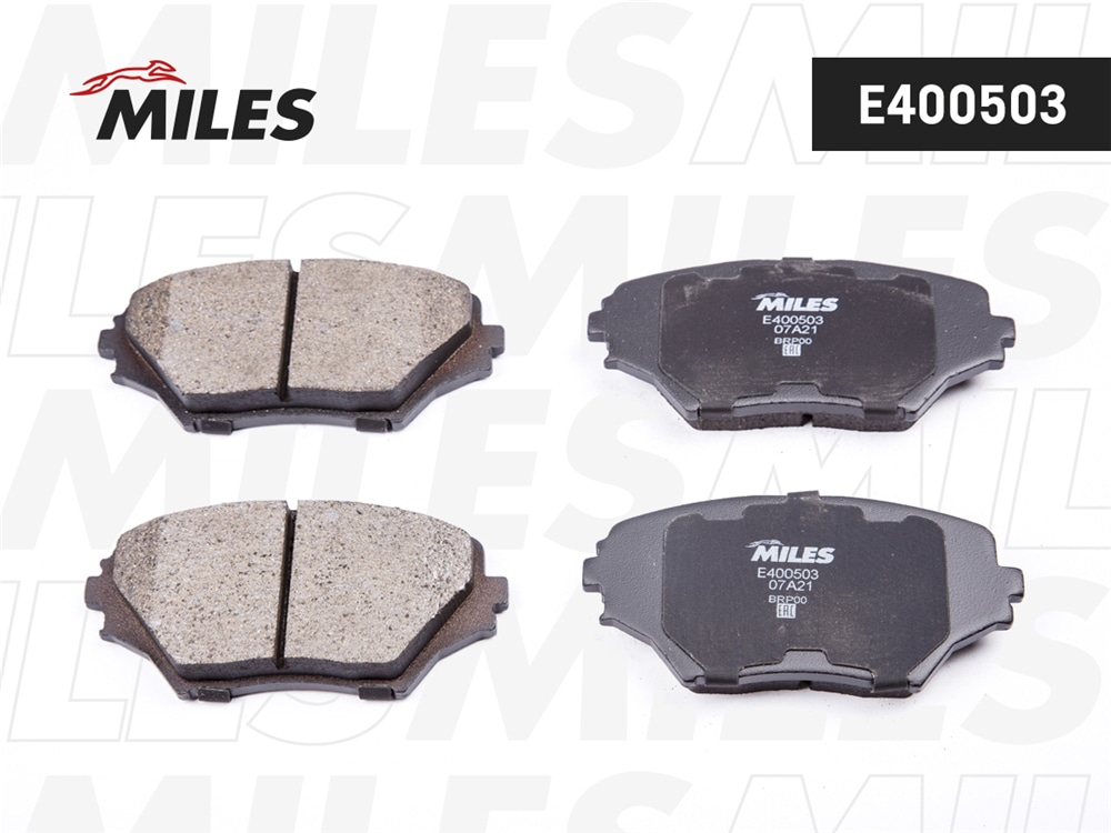 MILES E400503 Колодки тормозные TOYOTA RAV4 II 00-06 пер. LowMetallic