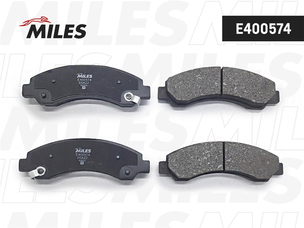 MILES E400574 Колодки тормозные передние (Смесь Low-Metallic) GREAT WALL DEER/SAFE/SAFE SUV/CHEVROLET BLAZER 94- E400574