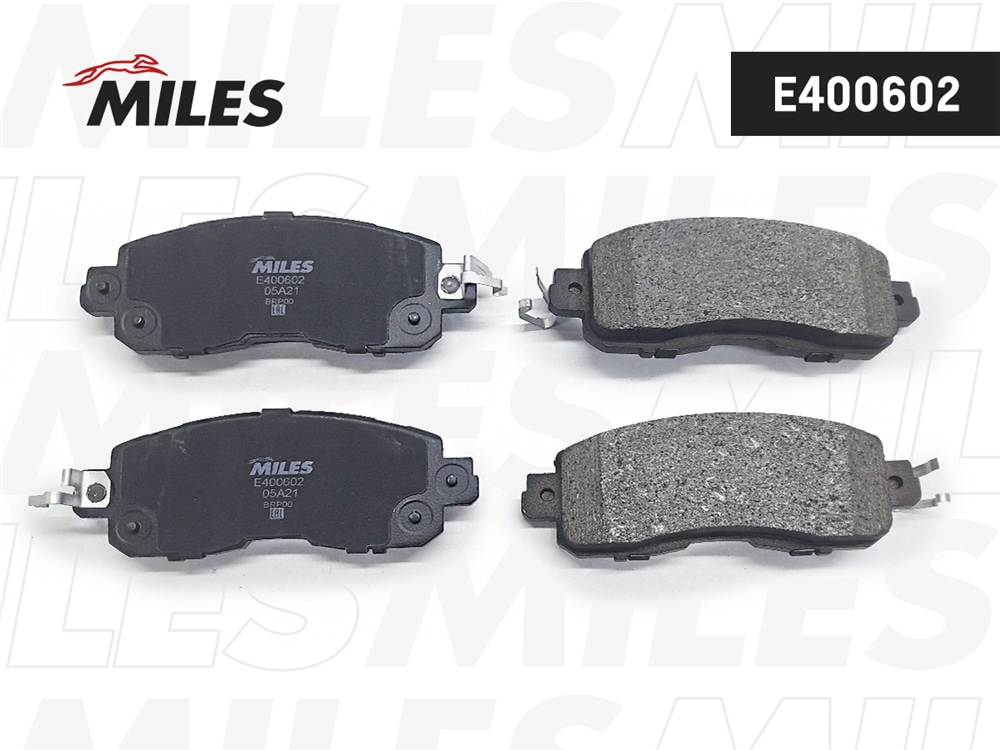 MILES E400602 Колодки тормозные NISSAN TEANA III (J33) пер. LowMetallic