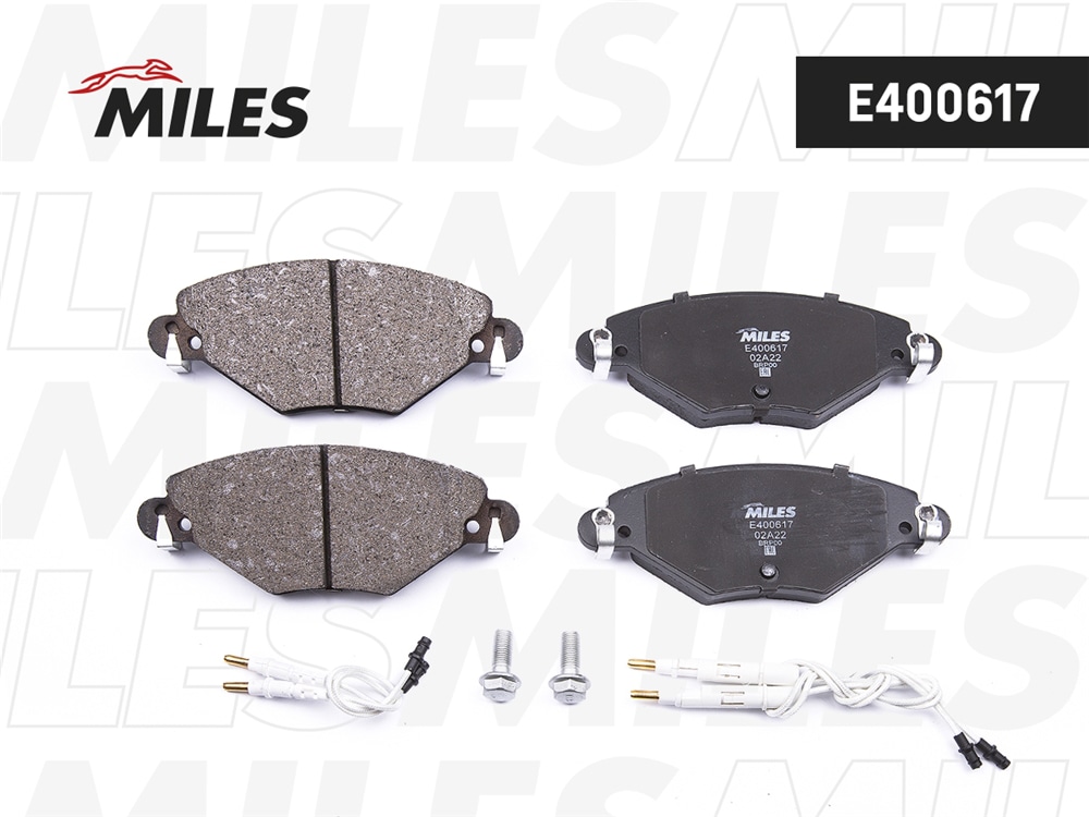 MILES E400617 Колодки тормозные CITROEN C5 1.6D/2.0D/1.8/2.0 01- пер. LowMetallic