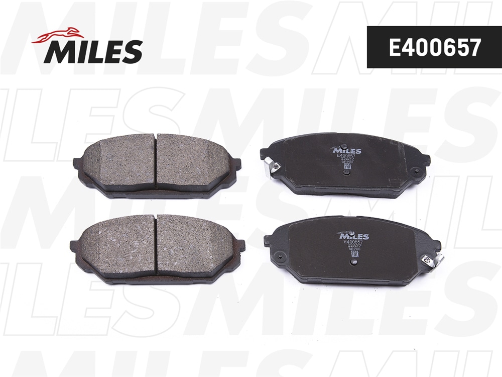 MILES E400657 Колодки тормозные HYUNDAI ix55 3.0 CRDi 08- пер. LowMetallic