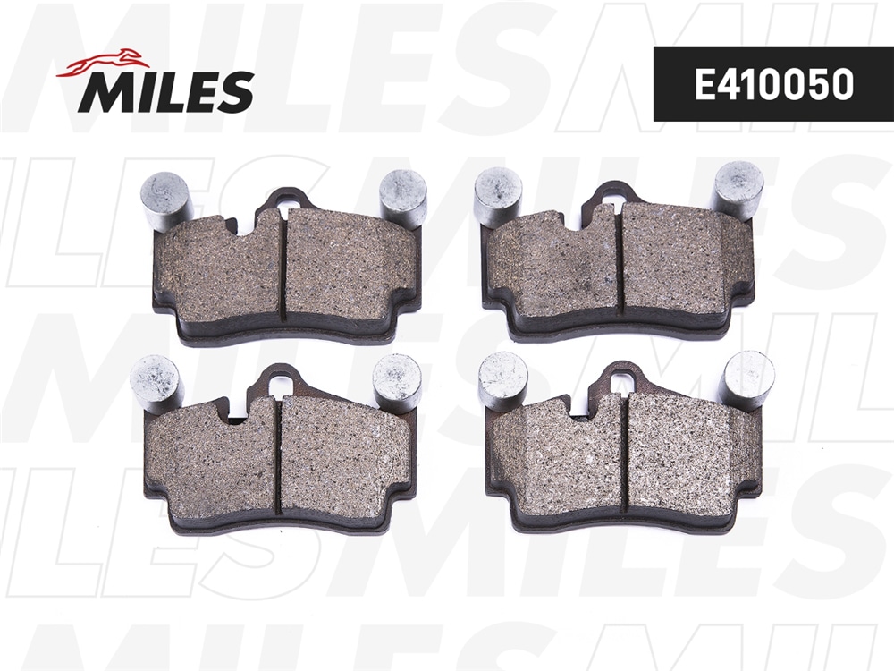 MILES E410050 Колодки тормозные VW TOUAREG 03-/PORSCHE CAYENNE 03- зад. LowMetallic