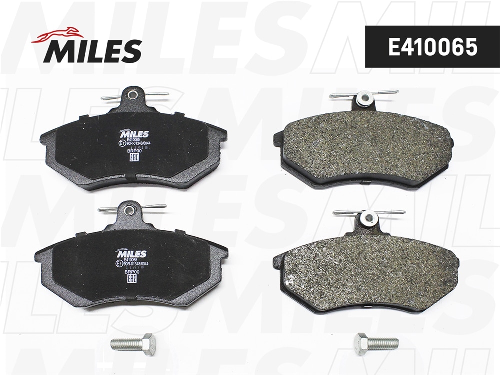 MILES E410065 Колодки тормозные дисковые передние