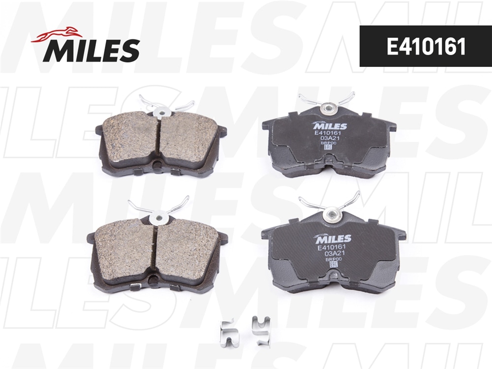MILES E410161 Колодки тормозные HONDA ACCORD 2.0/2.2/2.4 98- зад. LowMetallic