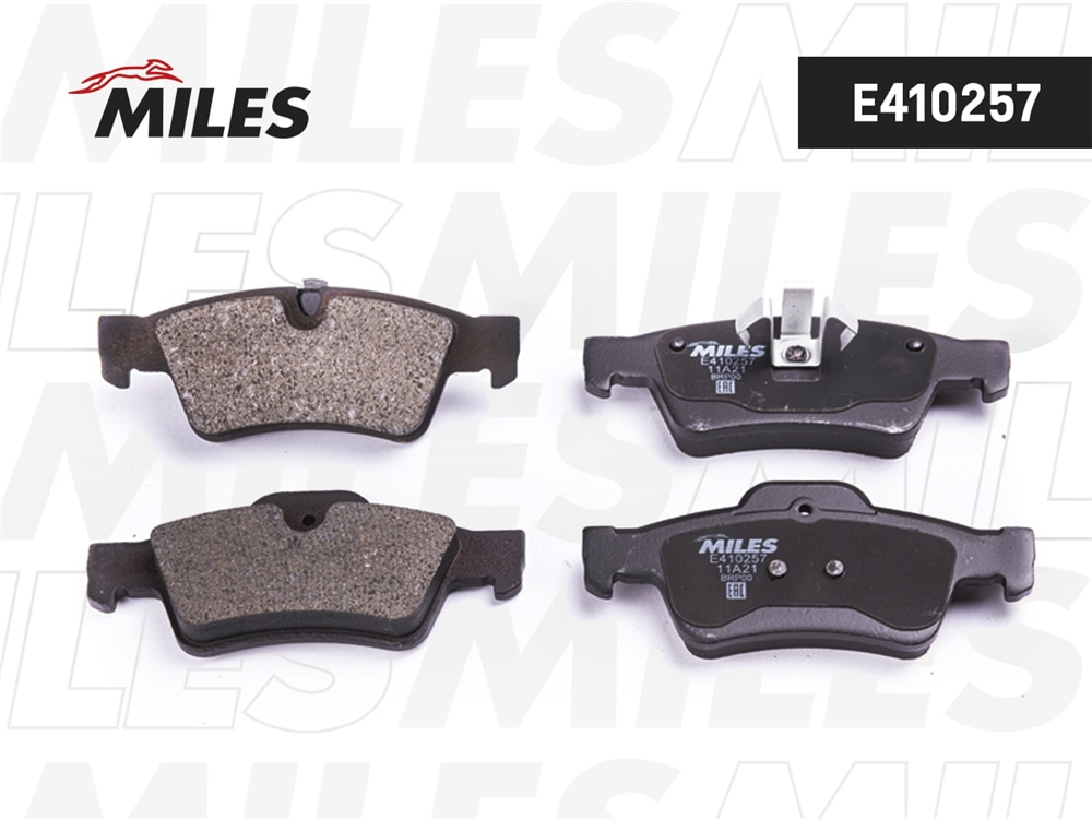 MILES E410257 Колодки тормозные MB W164 ML 05-/W251 R-CLASS 06- зад. LowMetallic
