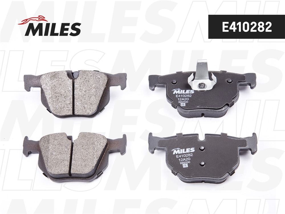MILES E410282 Колодки тормозные BMW E60/E61 зад. LowMetallic