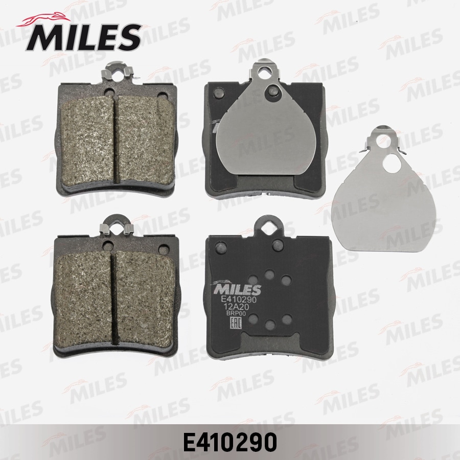 MILES E410290 Колодки тормозные MB W202/W203/W209/W210/R171 зад. LowMetallic