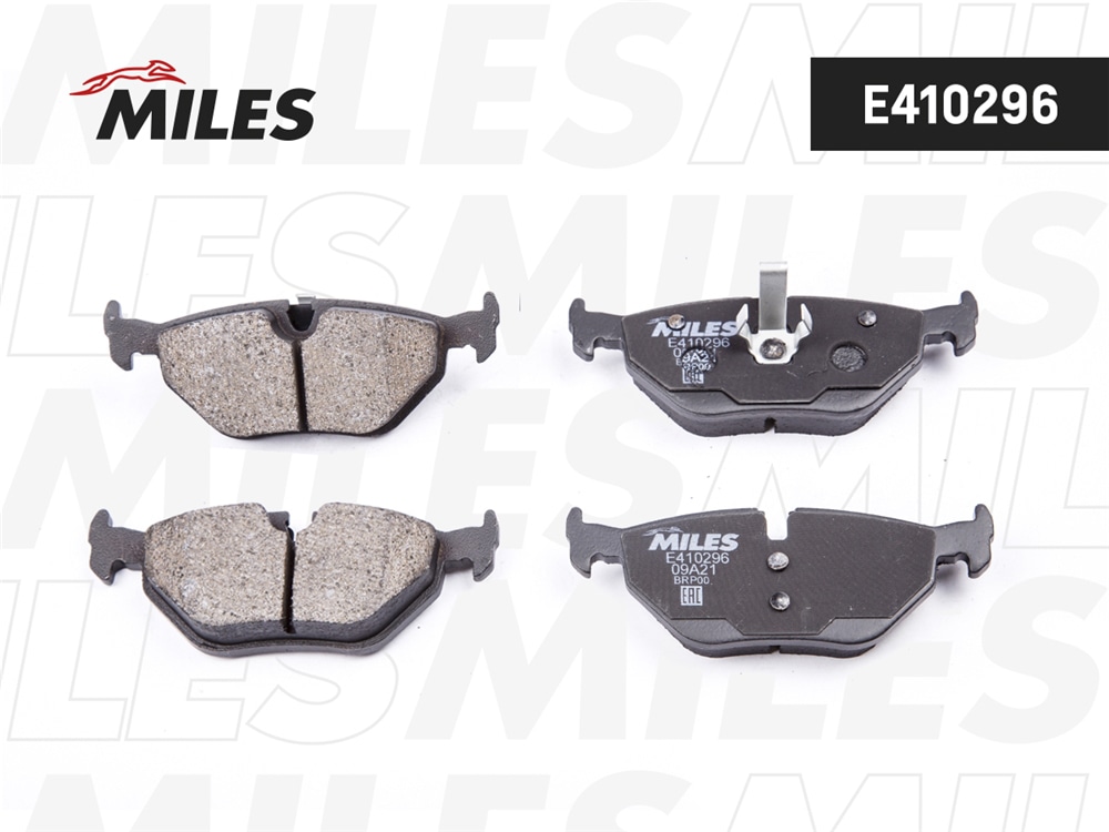 MILES E410296 Колодки тормозные дисковые