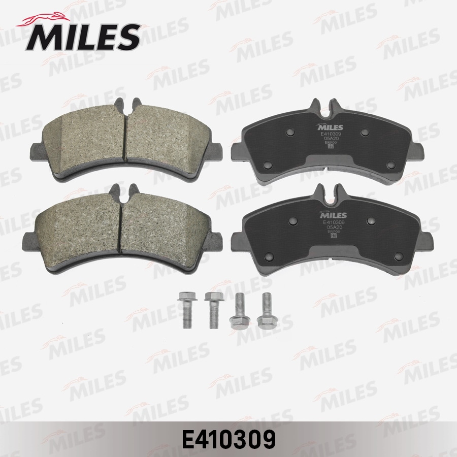 MILES E410309 Колодки тормозные MB SPRINTER (906)/VW CRAFTER 06- зад. LowMetallic