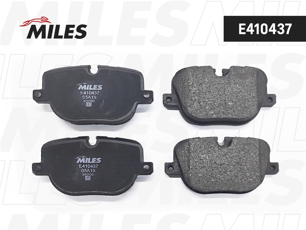 MILES E410437 Колодки тормозные LAND ROVER RANGE ROVER III/SPORT 5.0 09- зад. LowMetallic