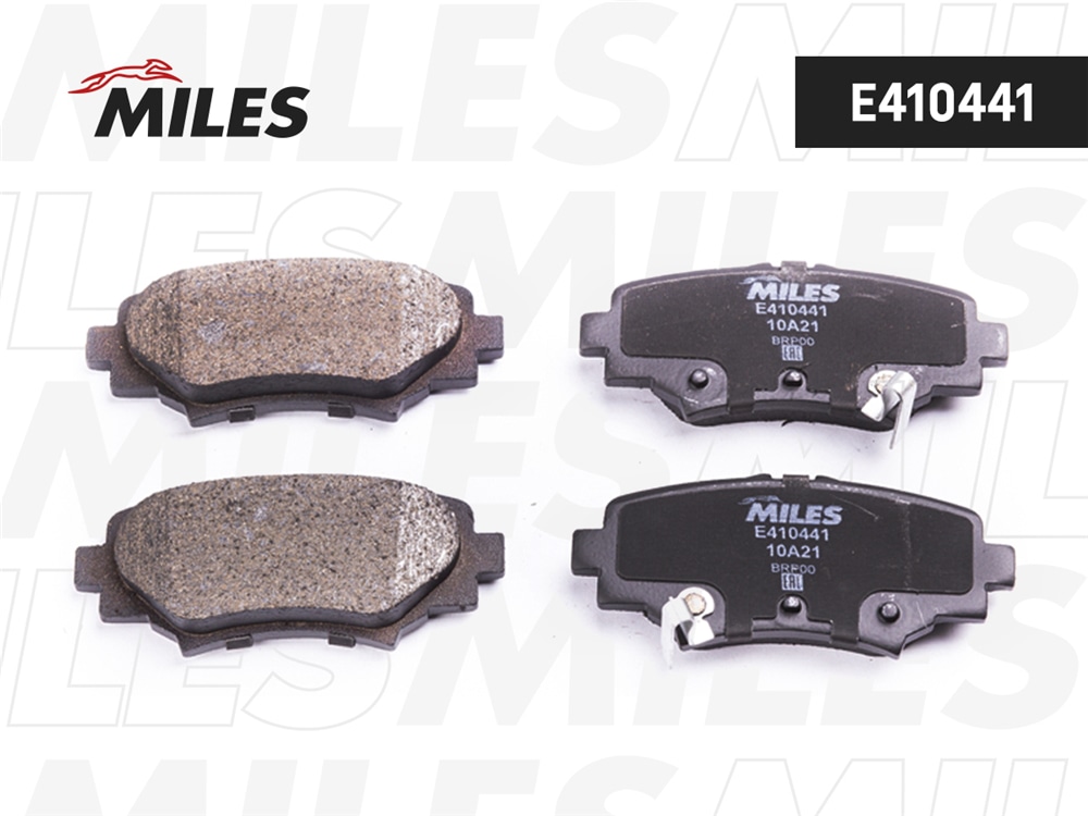 MILES E410441 Колодки тормозные задние (Смесь Low-Metallic) MAZDA 3 III (BM) 2013- (TRW GDB3593) E410441
