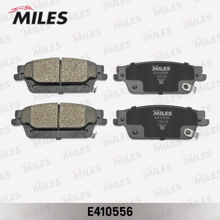 MILES E410556 Колодки тормозные CADILLAC SRX 04-08 зад. LowMetallic