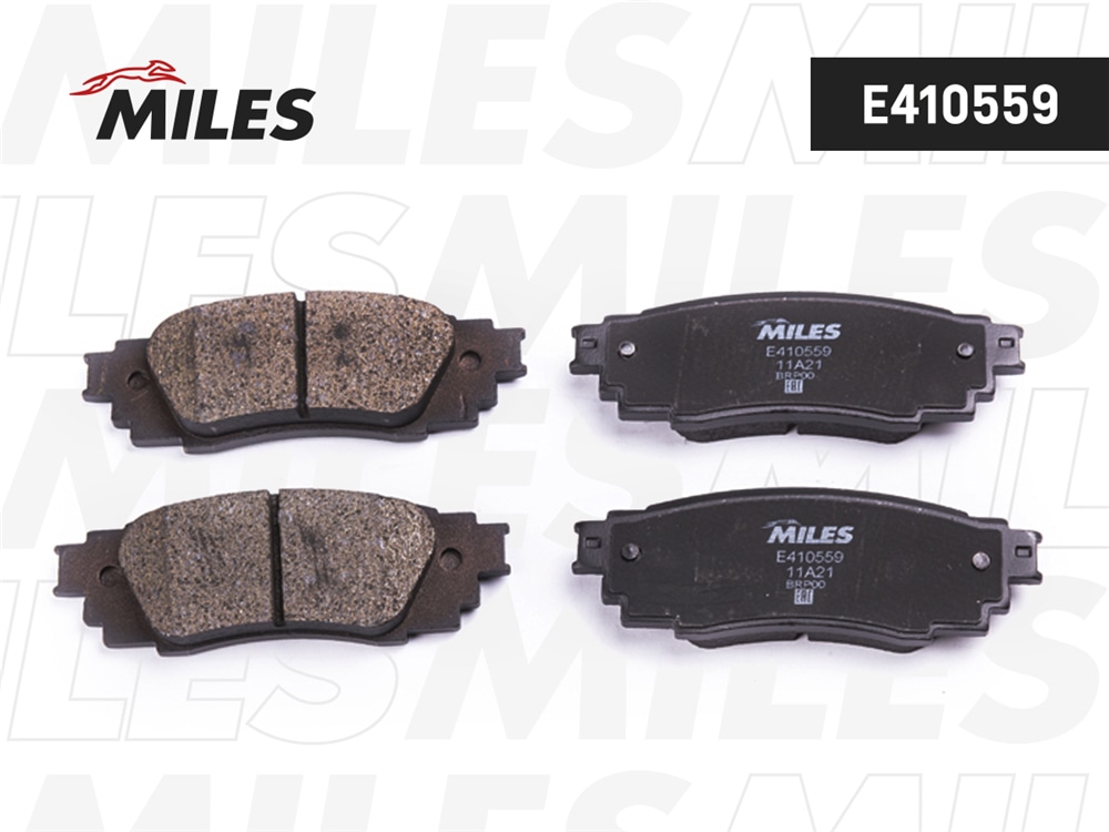 MILES E410559 Колодки тормозные LEXUS RX 15- зад. LowMetallic