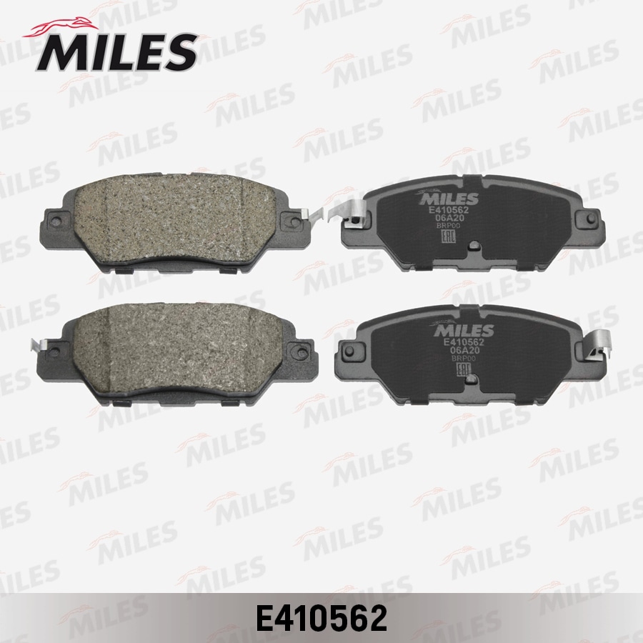 MILES E410562 Колодки тормозные задние (Смесь Low-Metallic) MAZDA CX-5 14- (TRW GDB2163) E410562